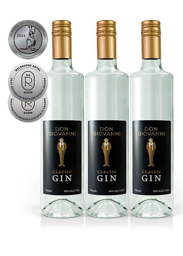 Don Giovanni Classic Gin Bottle x 3