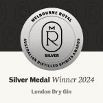 Melbourne Royal Australian Distilled Spirits Awards - Medal Certificates 2024 - Gin - Silver